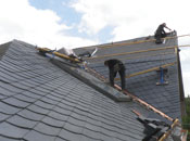 Sanierung der Dachfläche
